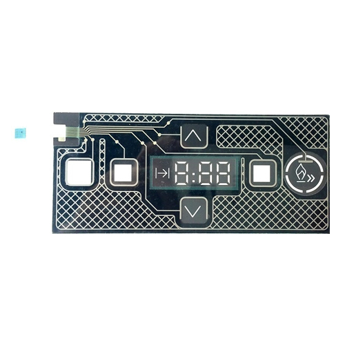 LED display screen with capacitive touch film
