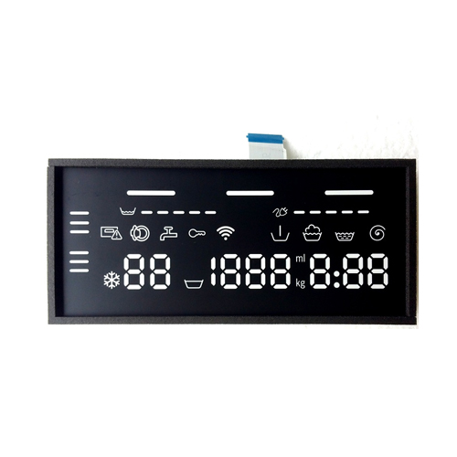 LED display for washing machines